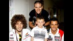 MotoGP riders visit the children´s hospital Centre Hospitalier du Mans