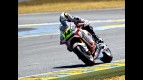 Randy de Puniet in action in Le Mans