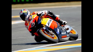good feeling for repsol honda in the FP1 of the french GP