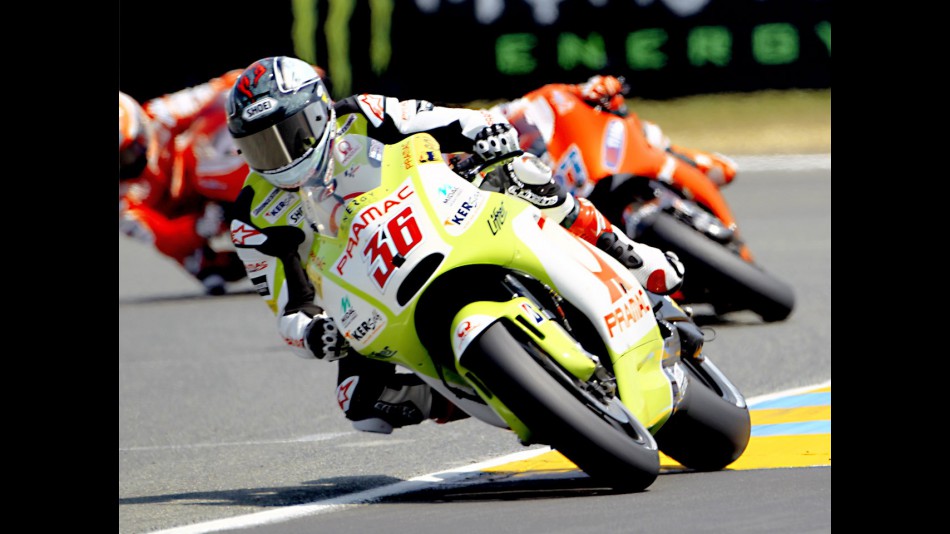Mika Kallio in action in Le Mans