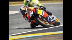 Dani Pedrosa on track in Le Mans