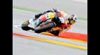Dani Pedrosa in action at Motorland Aragón