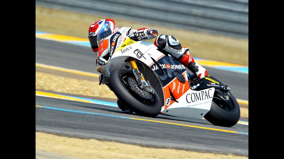 Kenny Noyes in action in Le Mans