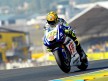 Valentino Rossi in action in Le Mans