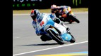 Johann Zarco in action in Le Mans