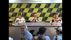 press conference le mans