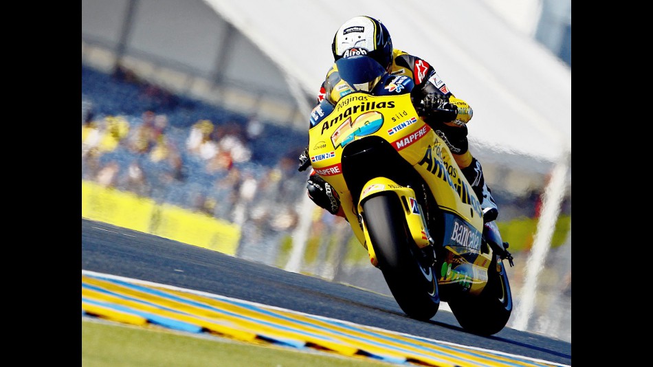 Héctor Baberá in action in Le Mans