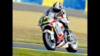 Randy de Puniet in action in Le Mans