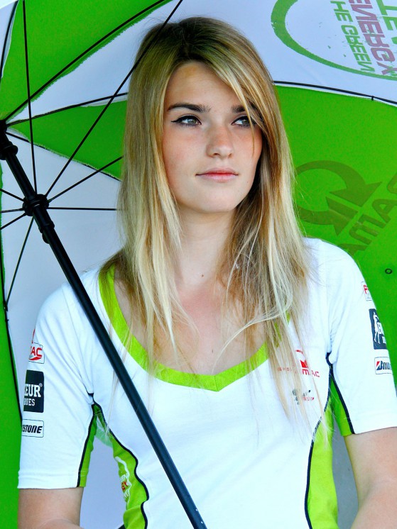 Paddock Girl at the Monster Energy grand Prix de France