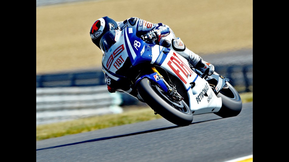 Jorge Lorenzo in action in Le Mans