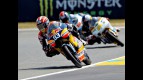 Marc Marquez in action in Le Mans