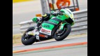 Andrea Iannone in action at Motorland Aragón