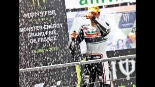 corsi first italian podium in moto2