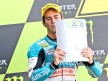 Nico Terol on the podium in Le Mans
