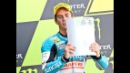 Nico Terol on the podium in Le Mans