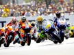 MotoGP group in action in Le Mans