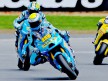 Suzuki´s Bautista and Capirossi in action at Silverstone