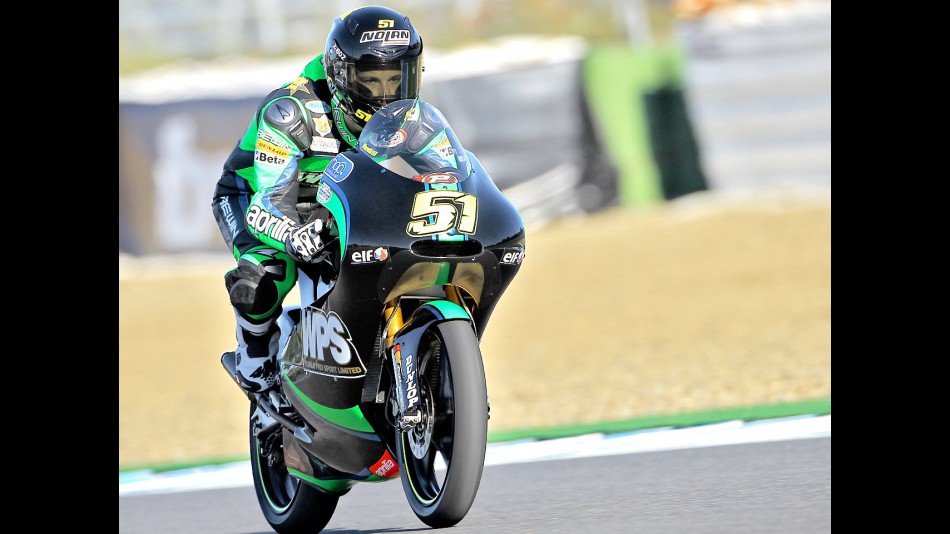 Riccardo Moretti on track
