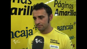 barbera on first day of practice in mugello