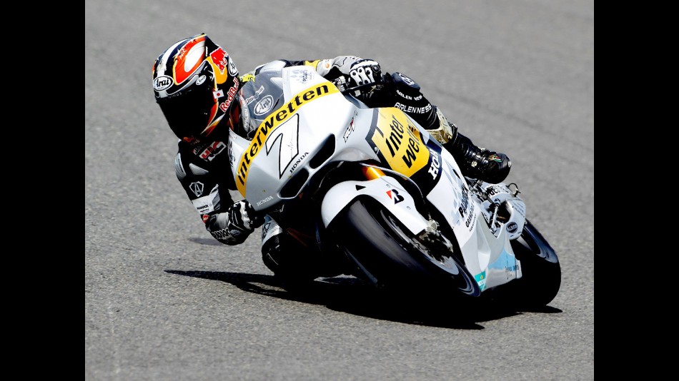 Hiroshi Aoyama on track