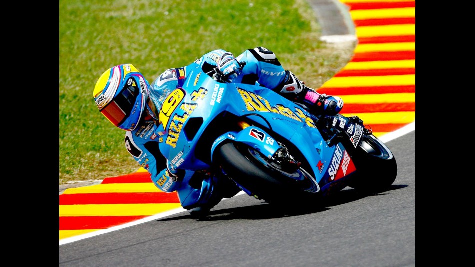 Alvaro Bautista in action in Mugello