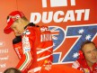 Casey Stoner in the Ducati Marlboro garage