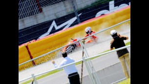 stoner and hayden struggeling at mugello on first day