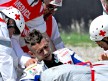 Rossi crashes during FP2 in Mugello