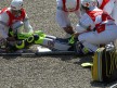 Rossi crashes during FP2 in Mugello