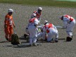 Rossi crashes during FP2 in Mugello