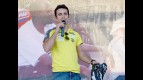 Héctor Barberá supporting Day of Champions in Valencia