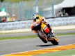 Andrea Dovizioso in action in Mugello