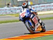 Jorge Lorenzo in action during the QP in Mugello