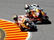 Melandri, Pedrosa and De Puniet in action in Mugello