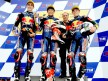 Red Bull Rookies Cup podium in Mugello