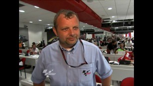 Ian Wheeler post Mugello Speakers Corner
