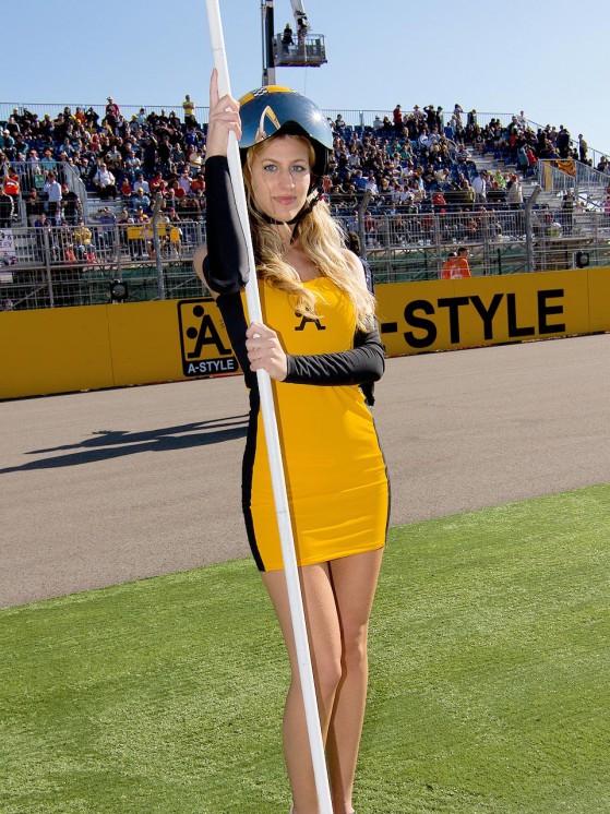 Paddock Girl at the Gran Premio A-Style de Aragón