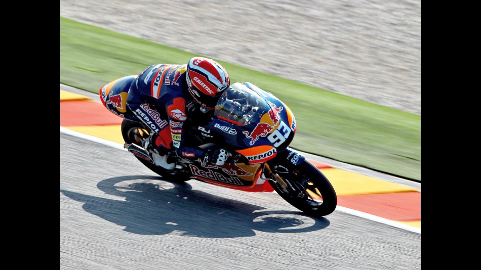 Marc Márquez in action in Mugello
