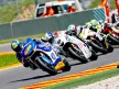 Sergio Gadea riding ahead of Moto2 riders
