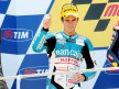 Nico Terol on the podium in Mugello