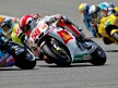 Marco Simoncelli in action in Mugello