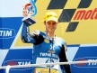 Sergio Gadea on the podium in Mugello