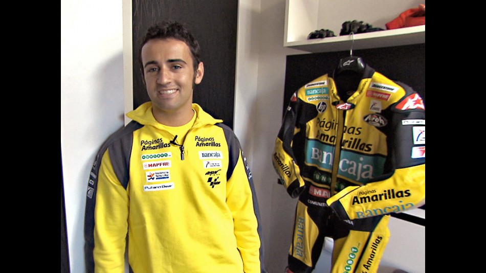 Héctor Barberá at motorhome