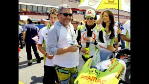 starck with pramac racing at mugello