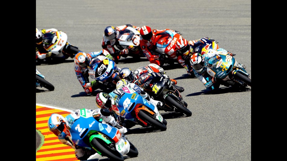 125cc Group in action in Mugello