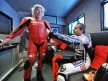 Angel Nieto and Jorge Lorenzo at the Isle of Man TT