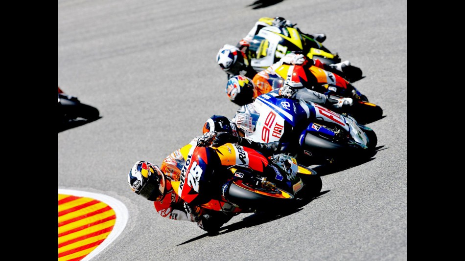 MotoGP action shot