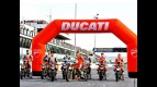 Ducati factory riders at World Ducati Week