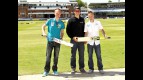 Smith, Redding and Webb at Lord´s Cricket Ground