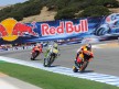 MotoGP group in action in Laguna Seca
